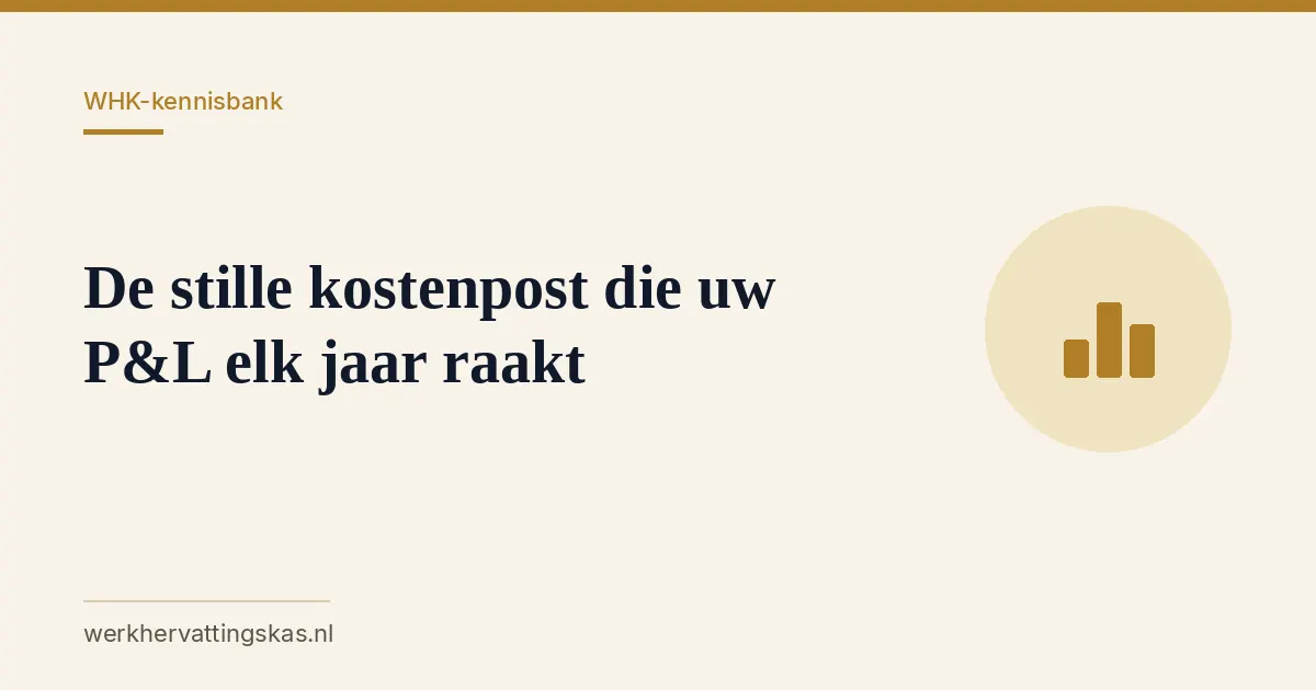 Uitgelichte afbeelding bij het artikel: De stille kostenpost die uw P&L elk jaar raakt