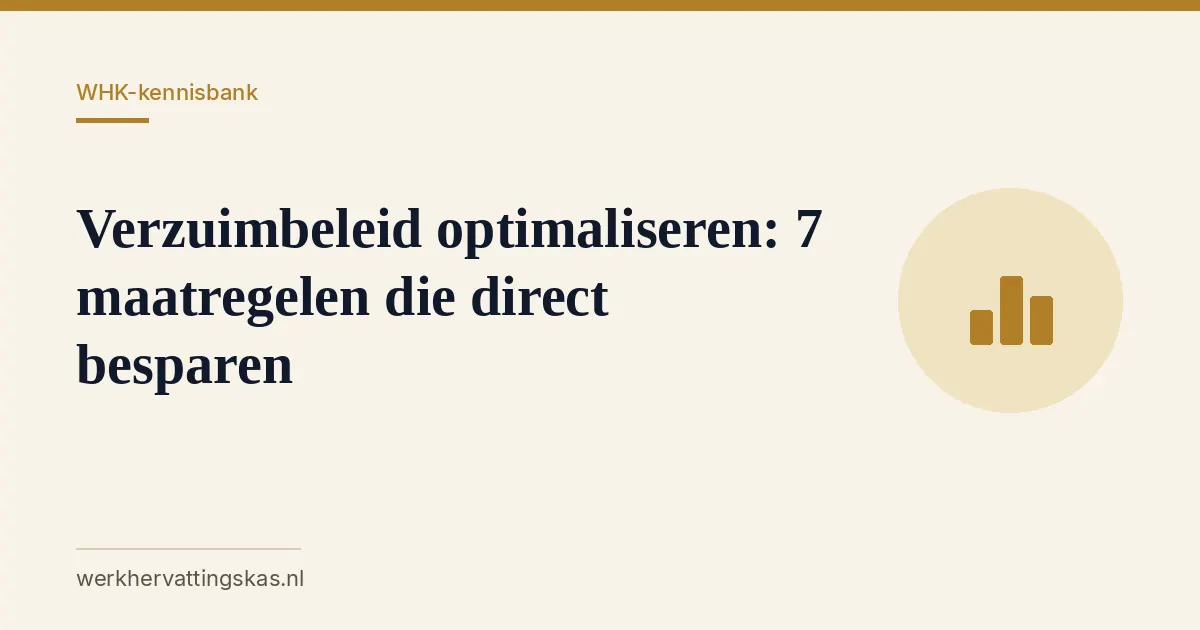 Uitgelichte afbeelding bij het artikel: Verzuimbeleid optimaliseren: 7 maatregelen die direct besparen